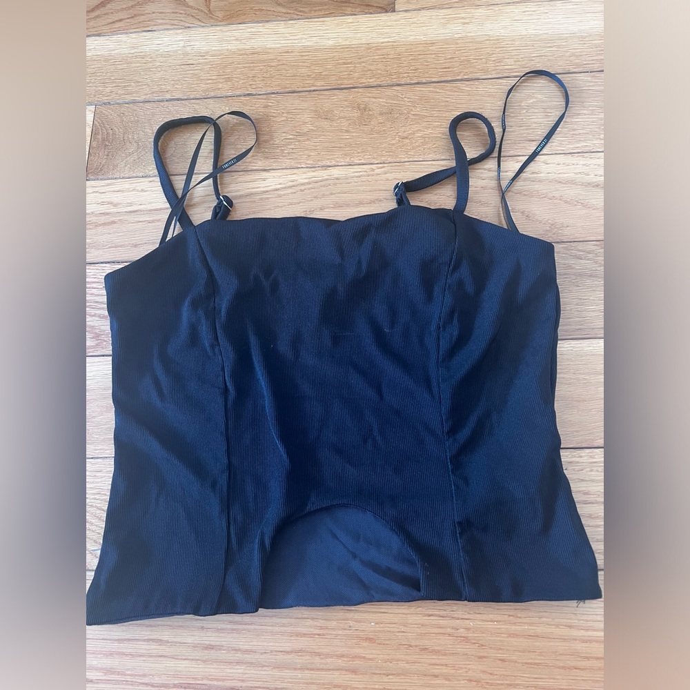 Upside U Cut Top